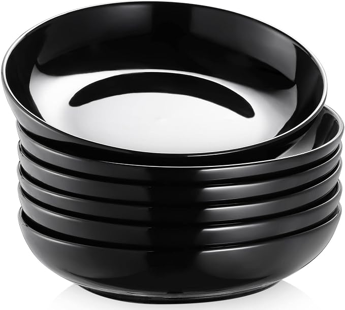 Y YHY Pasta Bowls 30oz, Large Salad Serving Bowls, Shallow Soup Bowls, by YYHY