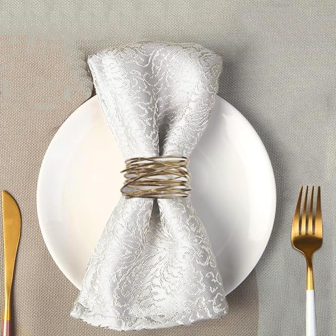 Silver Napkin Rings - Image 3
