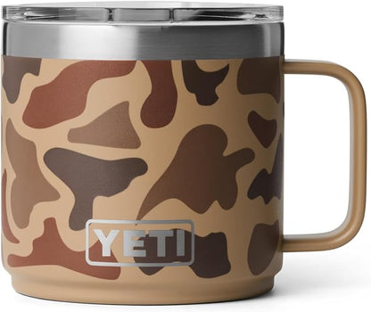 YETI Rambler 14 oz Ceramic Lined Stackable Mug, Vacuum Insulated, Stainless by YETI