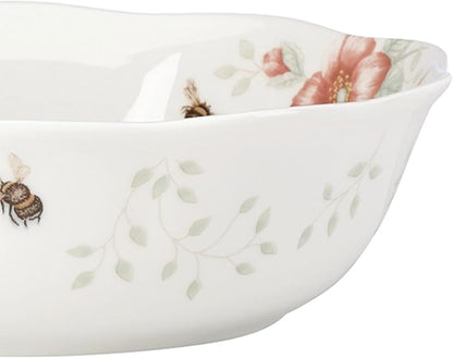 Lenox Butterfly Meadow Porcelain 4-Piece Soup Bowl Set - Image 3