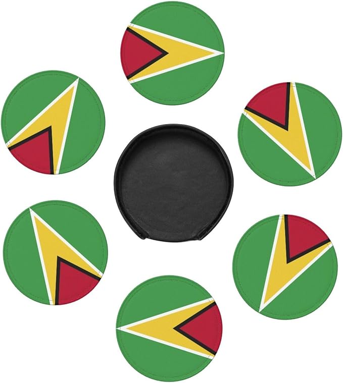 Guyana Flag Coasters for Drinks - Image 7