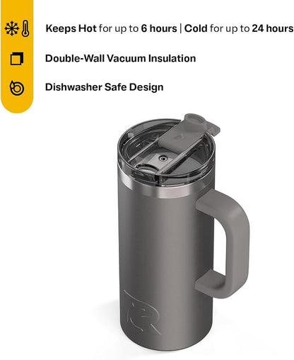 RTIC 16oz Road Trip Travel Mug - Image 2