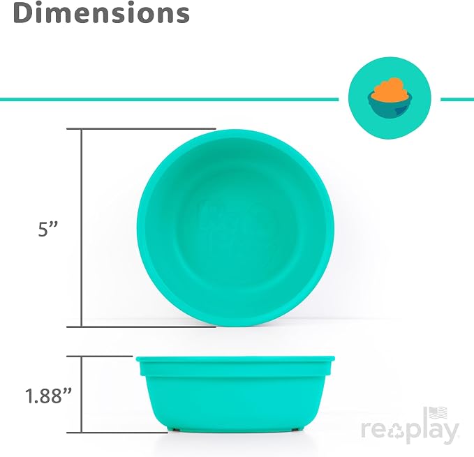 Re-Play 12 oz. Toddler Bowls Set of 6 - Image 9