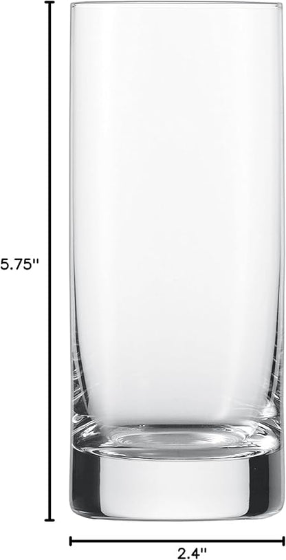 Zwiesel Glas Tritan Paris Barware Collection Beer/Long Drink Glass, 10.1-Ounce, Set of 6