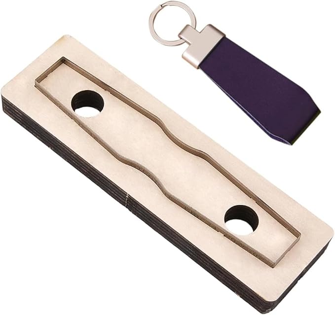 Leather Keyring Cutting die, for Shaping and DIY Leather Keyring Cutting and by XILEWHZF
