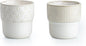 Espresso Cups Set of 2, 4oz Espresso Shot Cups, Mini Coffee Mugs Farmhouse Decor by MIKIGEY