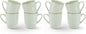 famiware Jupiter Coffee Mugs Set of 4, 14 OZ Coffee Mug, Microwave and by Famiware