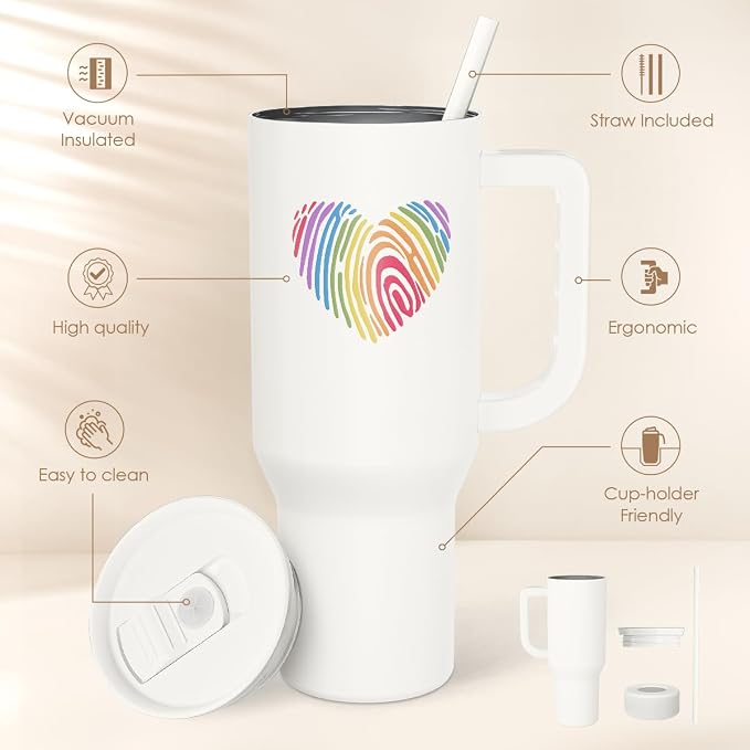SANDJEST LGBT 40oz Tumbler - Image 2