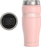 THERMOS Stainless King Stainless Steel Tumbler, Matte Pink | Vacuum-Insulated by Thermos