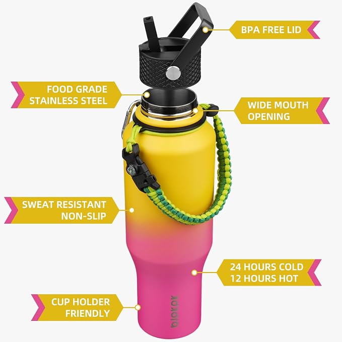 BJPKPK 35oz Insulated Water Bottle - Image 2