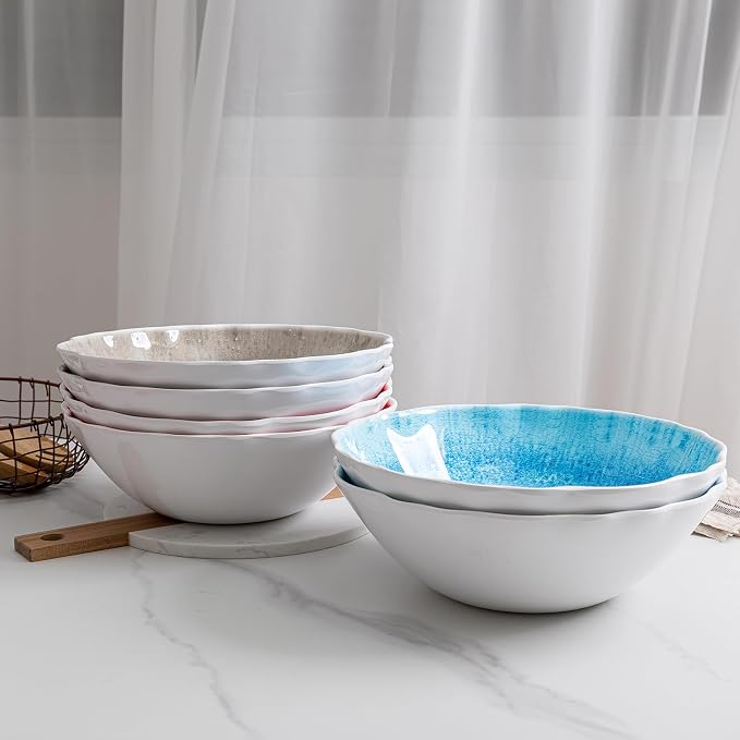 Melamine Serving Bowls, Dishwasher Safe - Image 4