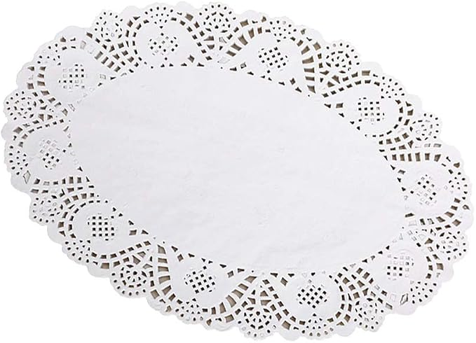 Tim&Lin White Lace Paper Doilies by Tim%26Lin