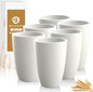 Drinking Glasses 20 OZ, Wheat Straw Cups Set of 6 | Alternatives to Plastic by BUSOKIP