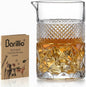 barillio 24 Oz Crystal Cocktail Mixing Glass | Seamless Lead-Free Crystal by Barillio