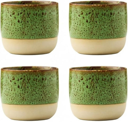 Ceramic Tea Cups 7oz Japanese Style Ceramic Tea Set, Tea Cup, Herbal Tea Coffee by chooguang