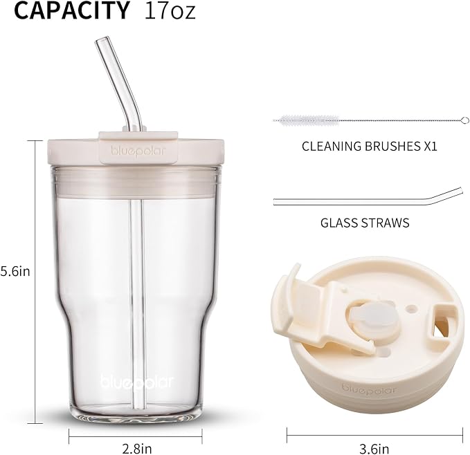 BLUEPOLAR 16oz/480ml Iced Coffee Cups - Image 2