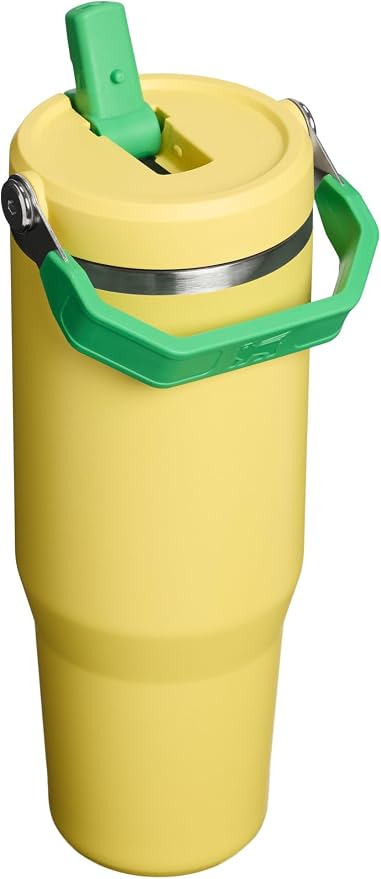 STANLEY IceFlow 2.0 Flip Straw Tumbler, 30 oz, Team Yellow Green | Easy Carry - Image 2
