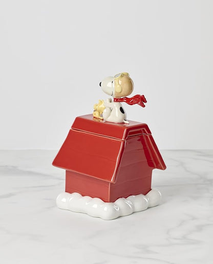 Lenox Chef Snoopy Figural Cookie Jar - Image 4