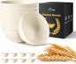 HOTEC Unbreakable Wheat Straw Cereal Bowls by Hotec