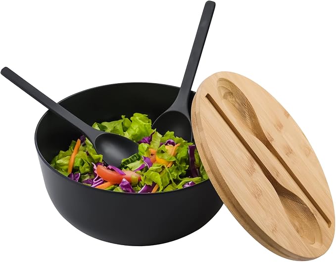 LOVYANXUE Bamboo Fiber Salad Bowl - Image 4