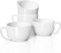 Teocera Soup Mugs with Handles, Large Soup Cups by Teocera