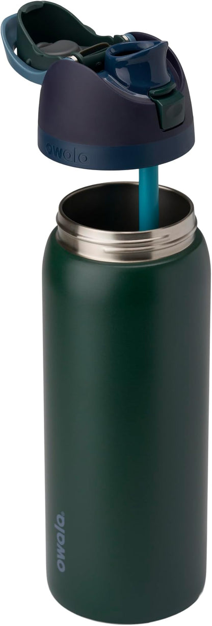Owala FreeSip Stainless Steel Water Bottle 32 oz Lost Signal - Image 2