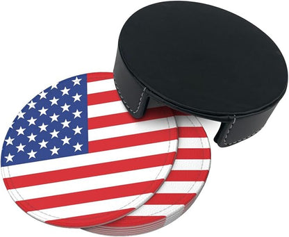American Flag Coasters for Drinks - Image 9