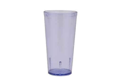 G.E.T. 6620-1-BL-EC Heavy-Duty Plastic Restaurant Tumblers, 20 Ounce, - Image 3