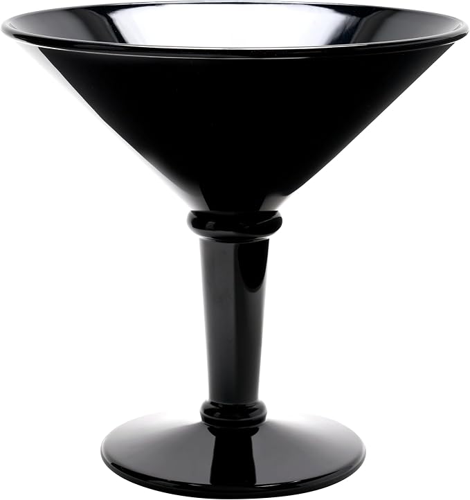 G.E.T. SW-1419-BK Shatterproof Jumbo Martini Cocktail Glass, 48 Ounce, by GET