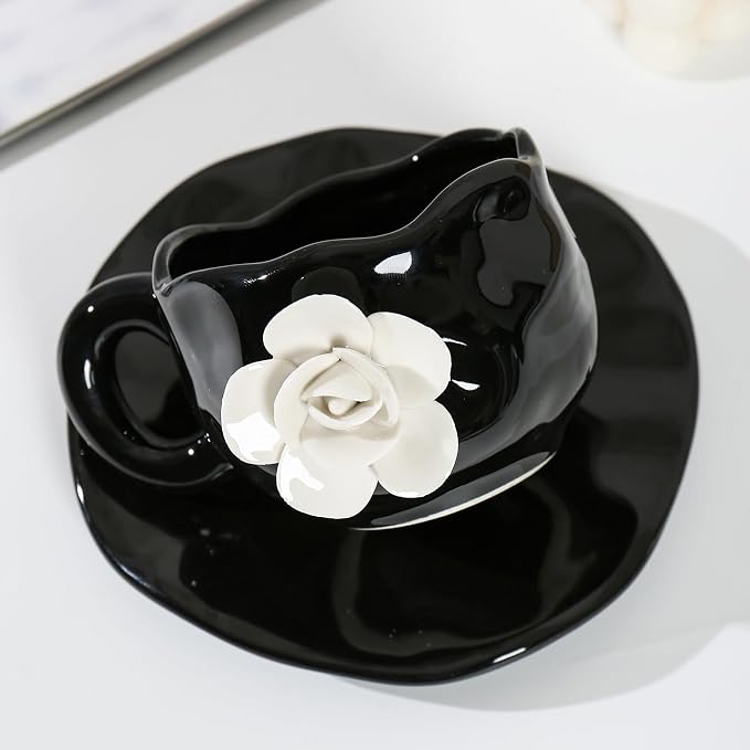Cute Ceramic Coffee Cups, Unique Fancy Tea Cups - Image 4