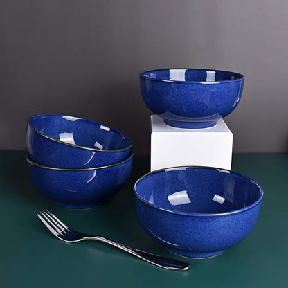 Ceramic Soup Bowl Set of 4, 24 Oz, Cereal Bowl - Image 6