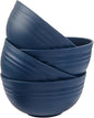 Unbreakable Wheat Straw Cereal Bowls Set of 4, 24 OZ Microwave and Dishwasher by Unknown