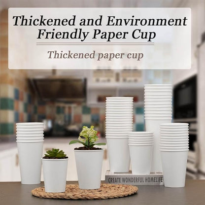 Lamosi 1000 Count 12 oz Paper Coffee Cups, Drinks - Image 4