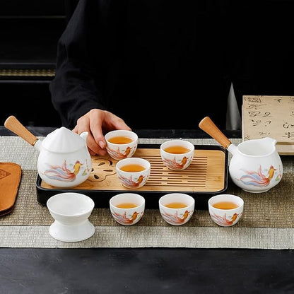Chinese Tea Set Traditional, Chinese Gongfu Tea Set - Image 4