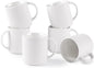 theterra Ceramic Coffee Mugs Set of 6, 14.2 oz Coffee Cups by TheTerra