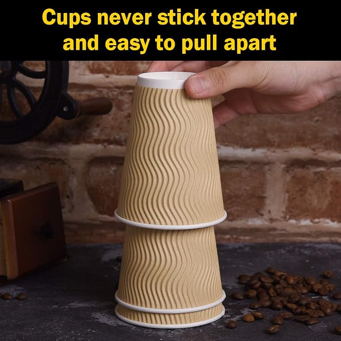 SPRINGPACK Disposable Paper Coffee Cups - Image 2