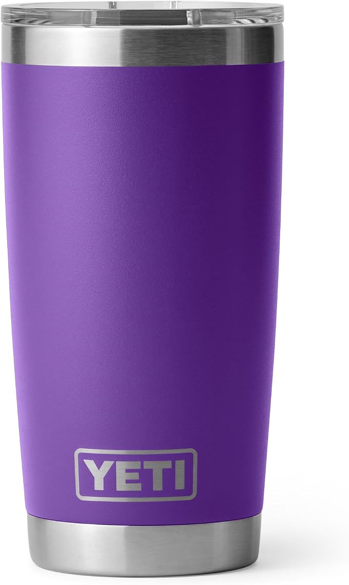 YETI Rambler 20 oz Stainless Steel Vacuum Insulated Tumbler w/MagSlider Lid by YETI