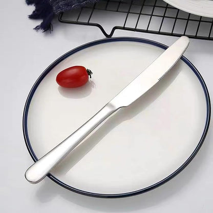 Stainless steel butter knife, dinner knife, suitable - Image 2