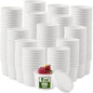 Fulmoon 100 Pack Paper Soup Containers by Fulmoon
