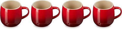 Le Creuset Stoneware Set of 4 Heritage Mugs, 13 oz. each by Unknown