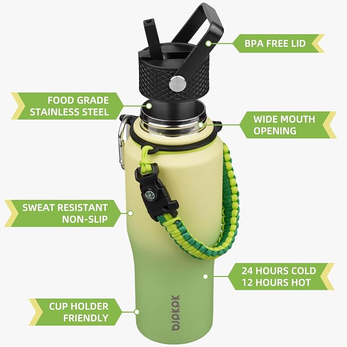 BJPKPK 23oz Insulated Water Bottle - Image 2
