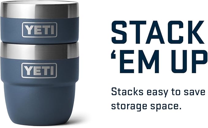 YETI Rambler 4 oz Stackable Cup, Stainless Steel, Vacuum Insulated - Image 5