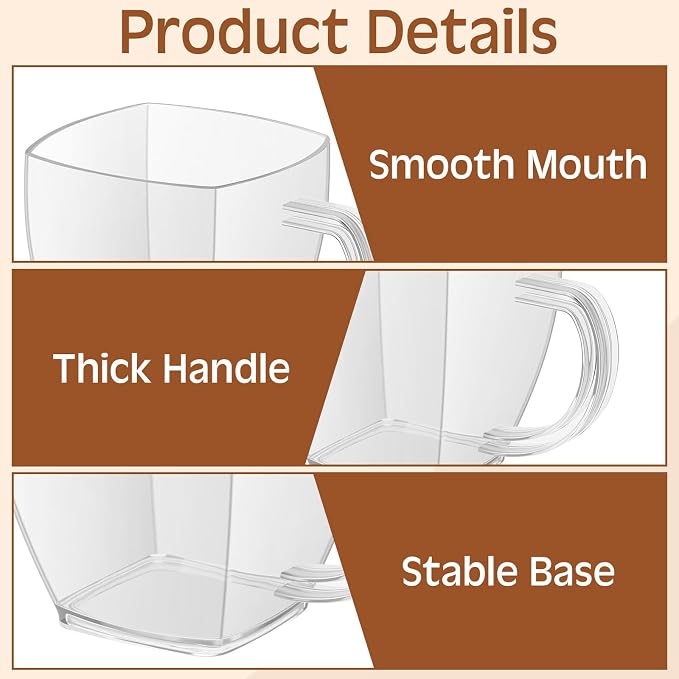 Amyhill 50 Pcs 5 oz Disposable Tea Cups Bulk - Image 3