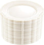 DaYammi 60PCS Ivory Plastic Plates, Party Plates Disposable Heavy Duty Disposable Plates Premium 7.5inch Ivory Dessert Cake Salad Appetizer Plate Hard Plastic Platos Disposable for Party Wedding