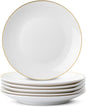 BTaT- White Dessert Plates by BrewToATea
