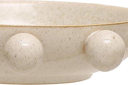 Bloomingville 9.75 Inches Stoneware Bowl - Image 4