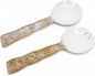 Salad Servers, Resin Salad Tongs, Long Handle Salad Server Set by Divit+Shilp