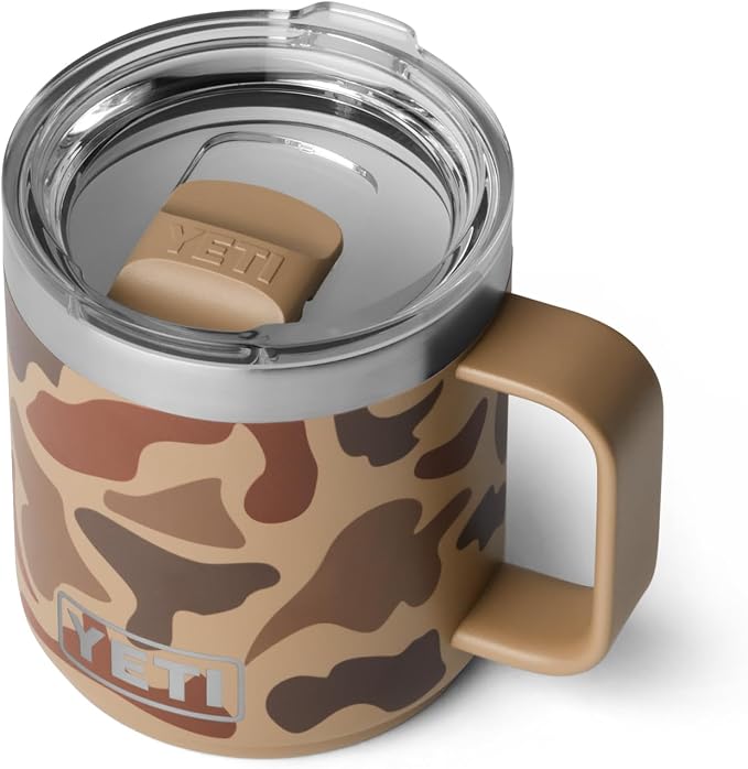 YETI Rambler 10 oz Ceramic Lined Stackable Mug, Vacuum Insulated, Stainless - Image 3