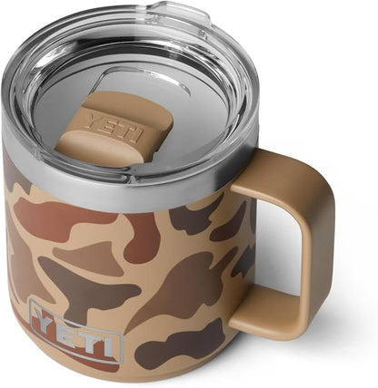 YETI Rambler 10 oz Ceramic Lined Stackable Mug, Vacuum Insulated, Stainless - Image 3
