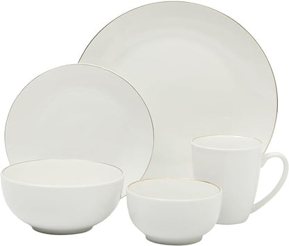 Gibson Home Ogalla 30 Piece Plates, & Mugs Dinnerware Set - Image 7